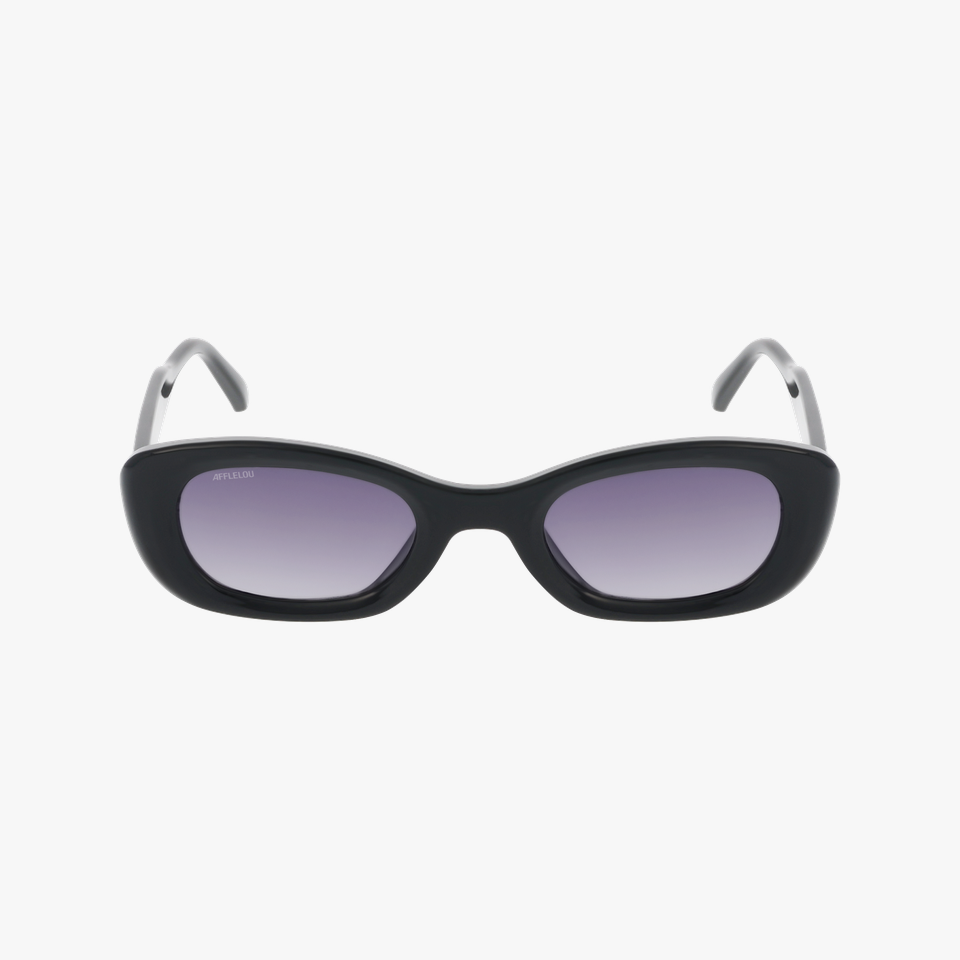 Lunettes de soleil femme ADELA noir - Vue de face