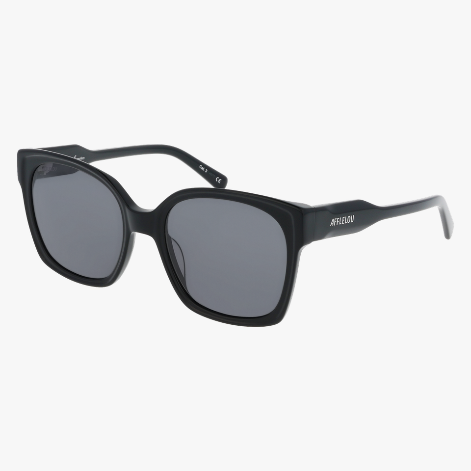 Lunettes de soleil femme INFLUENTE noir - Vue de face