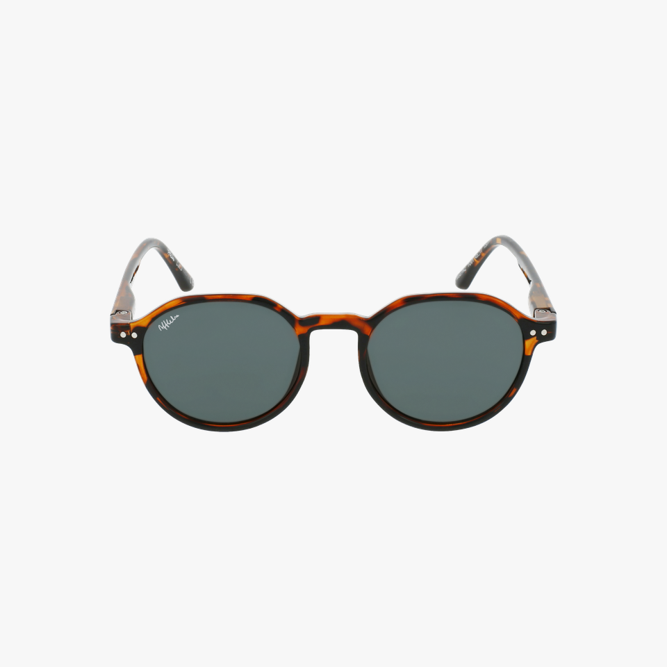 Lunettes de soleil enfant PAZ écaille - Vue de face