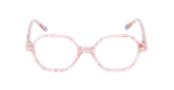 Lunettes de vue enfant FROZEN 2 rose - Vue de face