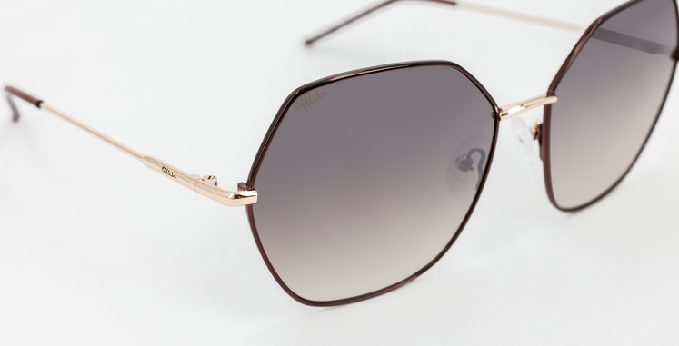 LUNETTES DE SOLEIL femme SABINA marron/noir