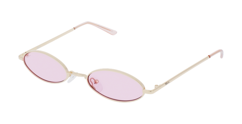 LUNETTES DE SOLEIL femme MILWAUKEE doré - Vue de face