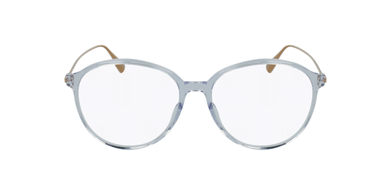 Lunettes de vue : blanc ronde