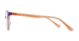 Lunettes de vue enfant RZERO25 violet/rose - Vue de face