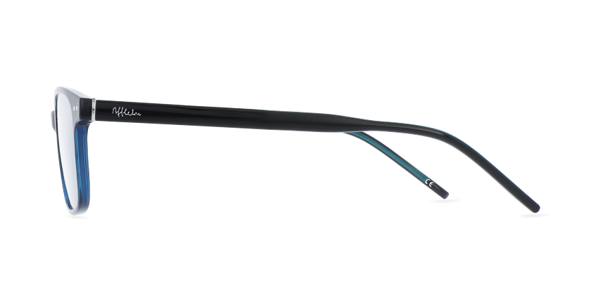 LUNETTES DE VUE enfant MAGIC SAMSON noir/turquoise - Vue de face