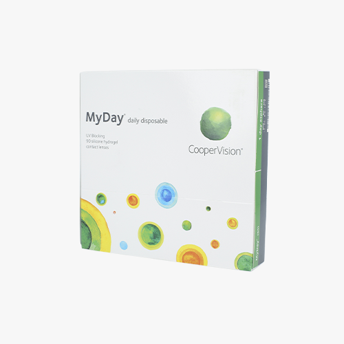 Lentilles de contact MyDay 90L - Vue de face
