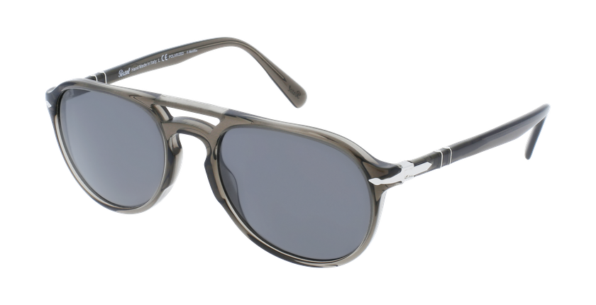 LUNETTES DE SOLEIL PERSOL GALERIA PO3235S gris - Vue de face