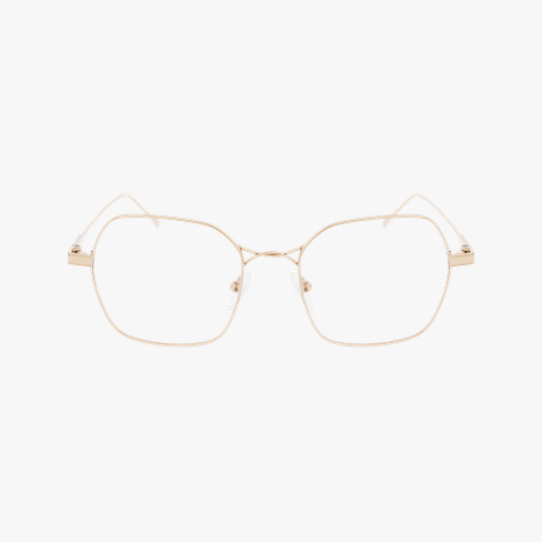 Lunettes de vue femme MAGIC 170 rose/dorée Vue de face