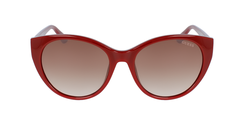 LUNETTES DE SOLEIL femme GU7594 rouge - Vue de face