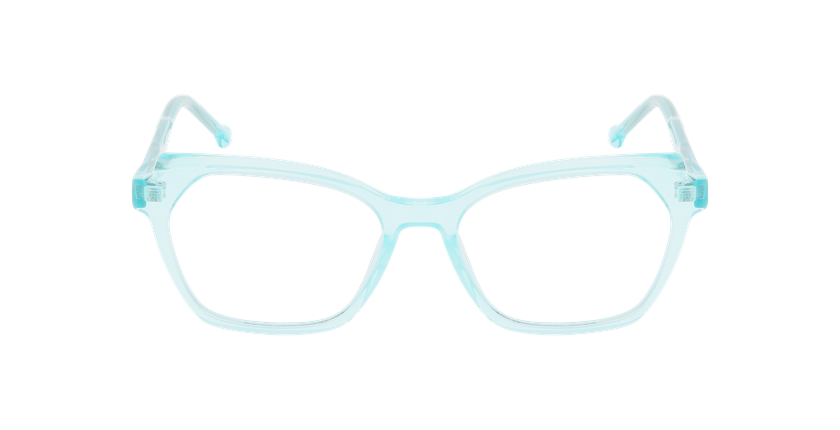 Lunettes de vue femme RZERO48 bleu - Vue de face