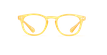 LUNETTES DE VUE BLUE BLOCK MIXTE jaune - Vue de face