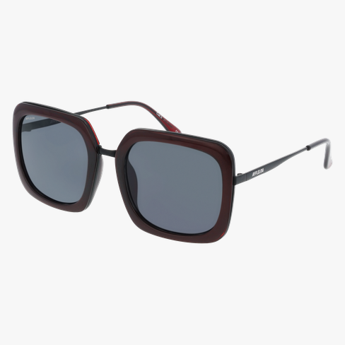 Lunettes de soleil femme IMMA rouge/noir