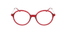 Lunettes de vue femme EMILY rouge