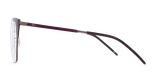 Lunettes de vue femme MAGIC 201 violet - Vue de face