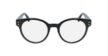 Lunettes de vue femme DIORCD3 noir/bleu - Vue de face