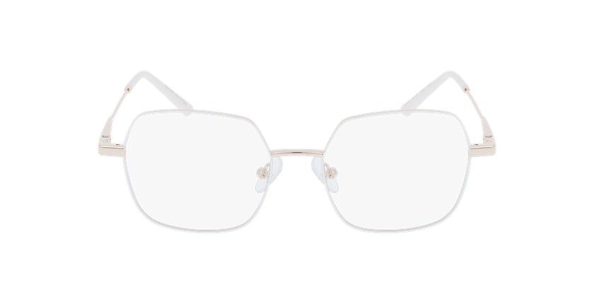 LUNETTES DE VUE femme MAGIC LEA blanc/doré - Vue de face