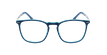 LUNETTES DE VUE homme MAGIC 125 CARBONE bleu/bleu / noir - Vue de face