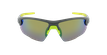 LUNETTES DE SOLEIL homme Track gris/jaune - Vue de face