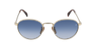 LUNETTES DE SOLEIL homme DB 1005/S doré/bleu / gris - Vue de face