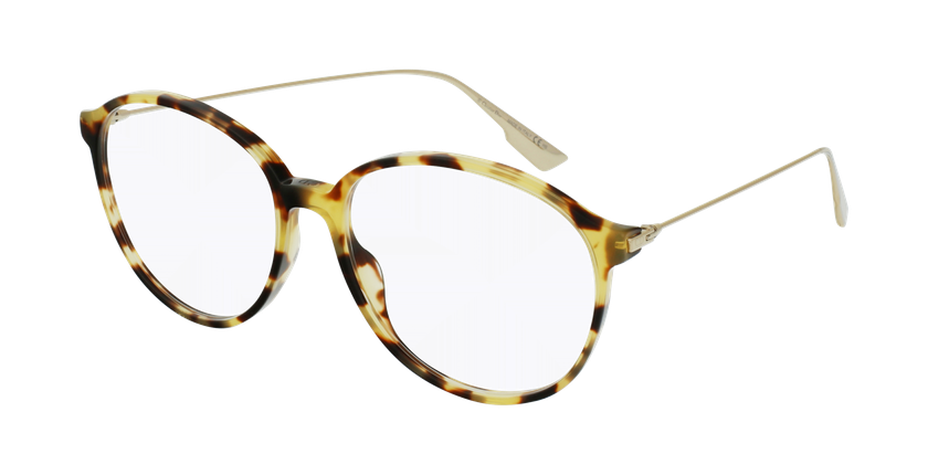 LUNETTES DE VUE femme DIORSIGHTO2 écaille - vue de 3/4
