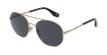 LUNETTES DE SOLEIL femme MARC 327/S doré - vue de 3/4
