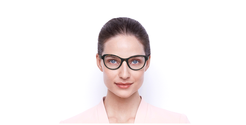 Lunettes de vue femme 0PR 12VV écaille - Vue de face