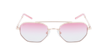 LUNETTES DE SOLEIL CERVIN doré/rose - Vue de face