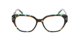 Lunettes de vue femme CARACTÈRES RAFFINÉE écaille - Vue de face