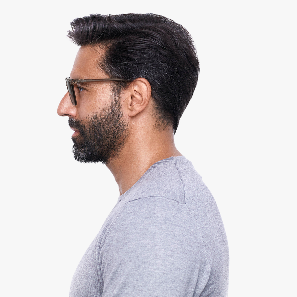 Lunettes de soleil AUSTIN marron - Vue de face