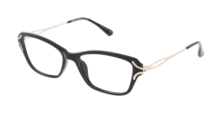 Lunettes de vue femme ELISE noir - Vue de face