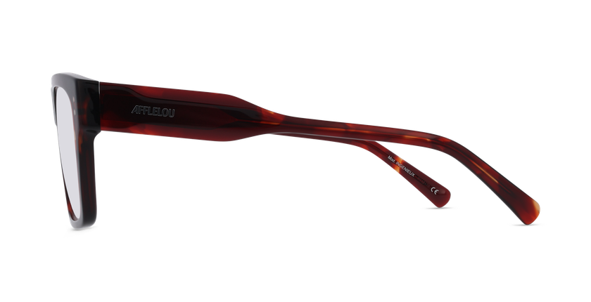 Lunettes de vue homme CARACTÈRES INGÉNIEUX écaille - Vue de face