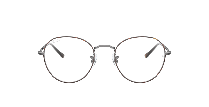 Lunettes de vue 0RX3582V argenté/écaille - Vue de face