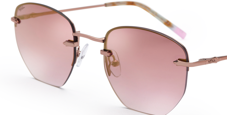 LUNETTES DE SOLEIL femme JENNA marron/doré