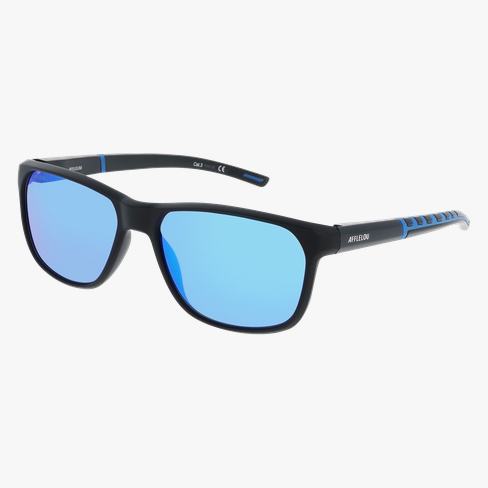 Lunettes de soleil homme JAXON POLARIZED noir/bleu