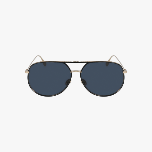 Lunettes de soleil femme DIORBYDIOR noir/dorée Vue de face