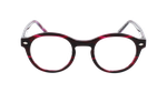 Lunettes de vue femme MAGIC 164 violet marbré - Vue de face