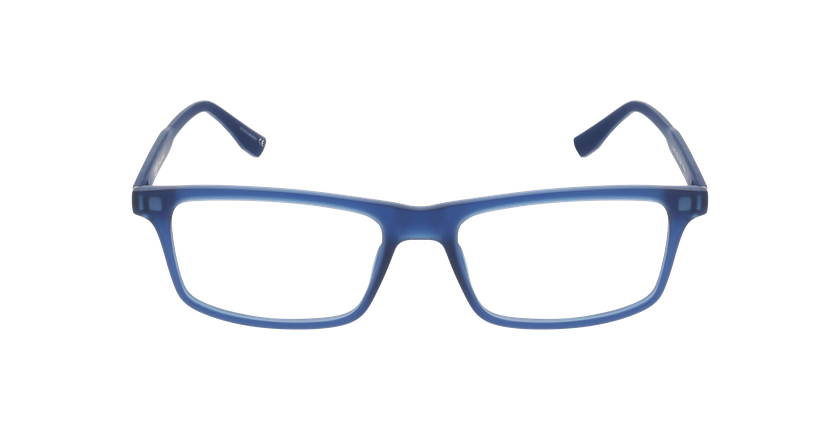 Lunettes de vue homme EVANS bleu - Vue de face