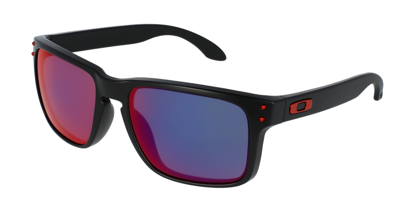 LUNETTES DE SOLEIL homme OO9102 noir - Vue de face