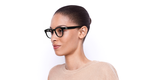 Lunettes de vue L2904 noir - Vue de 3/4