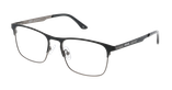Lunettes de vue homme HUGOLIN noir - Vue de face