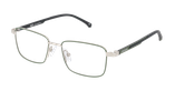 Lunettes de vue homme HECTOR vert - Vue de face