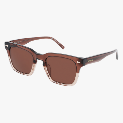 Lunettes de soleil homme AOSTA marron
