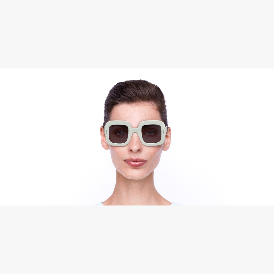 Lunettes de soleil femme IM 0074/G/S blanc - Vue de face