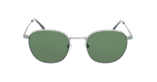 LUNETTES DE SOLEIL L251S argenté/vert - Vue de face