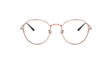 Lunettes de vue 0RX3582V dorée - Vue de face