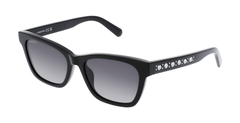 LUNETTES DE SOLEIL femme SK0374 noir - Vue de face