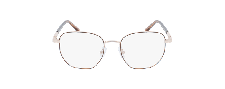 Lunettes de vue femme MAGIC NINA marron/noir - Vue de face
