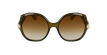 LUNETTES DE SOLEIL femme CE749S vert/marron - Vue de face