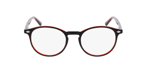 LUNETTES DE VUE enfant MAGIC KAY noir/rougeVue de face