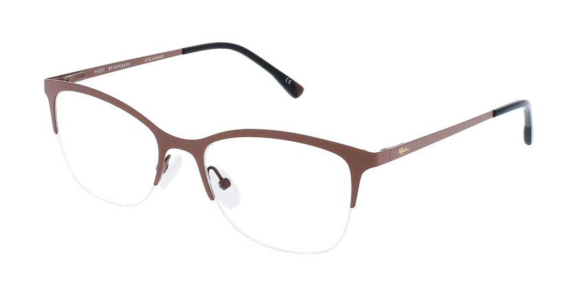 LUNETTES DE VUE femme MAGIC 113 marron - Vue de face